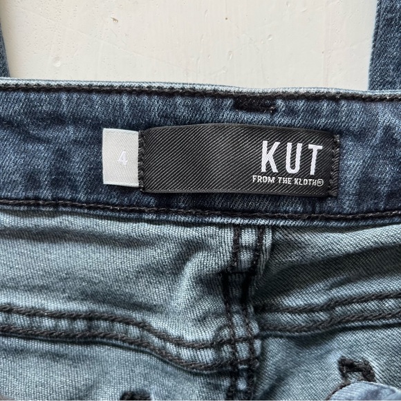 KUT From The Kloth Donna Curved Hem Ankle Skinny Jeans - Picture 8 of 8